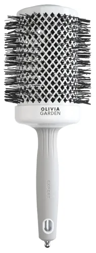 Olivia Garden - Expert Blowout Shine Hairbrush - White and