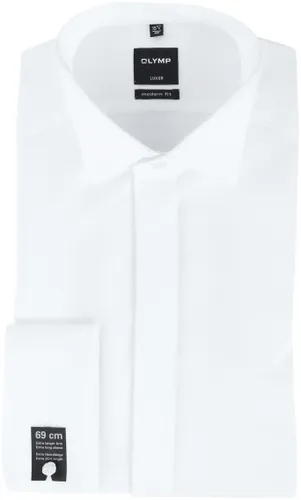 OLYMP Luxor Tuxedo Shirt Extra Long Sleeve White