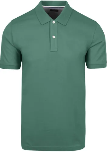 OLYMP Polo Shirt Piqué Green Dark Green