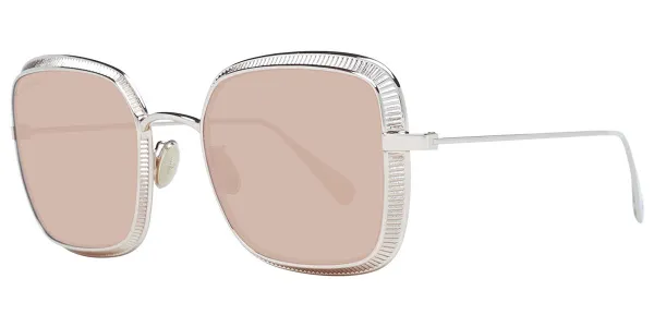 Omega OM0017-H 33G Women's Sunglasses Silver Size 54