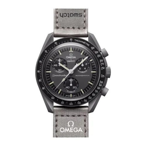 Omega , Swatch x Omega Bioceramic Moonswatch Mission to Mercury ,Gray male, Sizes: ONE SIZE