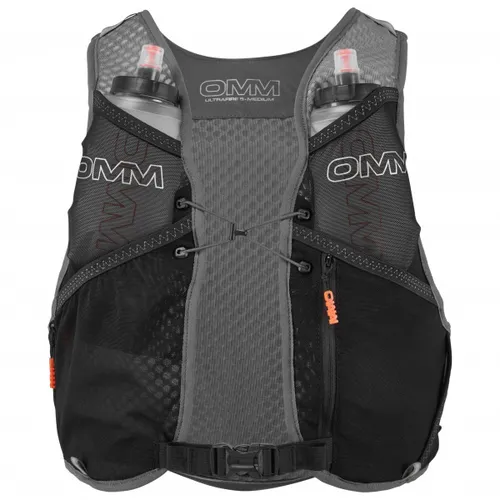 OMM - Ultrafire 5 Vest - Trail running backpack size 5 l - L, grey/black