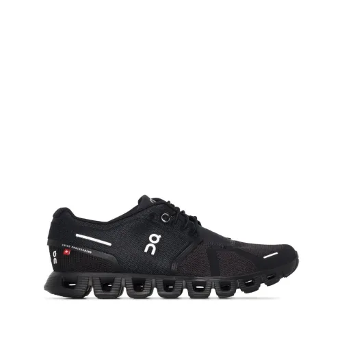 On Running , Black Cloud 5 Running Sneakers ,Black female, Sizes:
