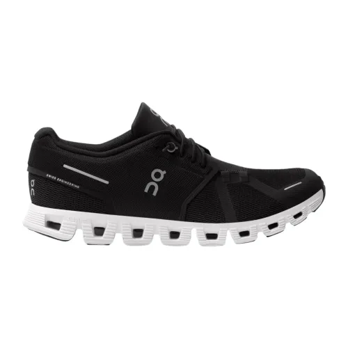 On Running , Black Sneakers for Active Lifestyle ,Black male, Sizes: