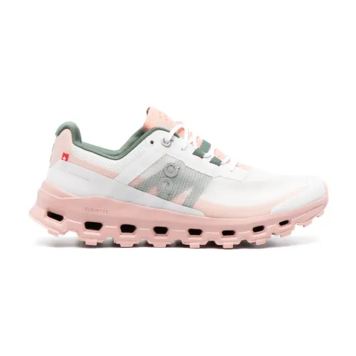 On Running , Cloudvista Frost/Rose Sneakers ,Pink female, Sizes: