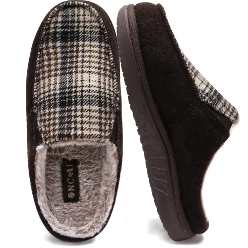 ONCAI Mens Slippers with Arch Support