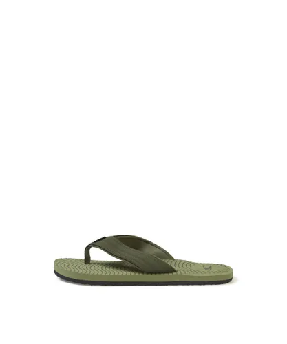O'Neill Mens 'Koosh' Flip Flop Sandal - Green PU