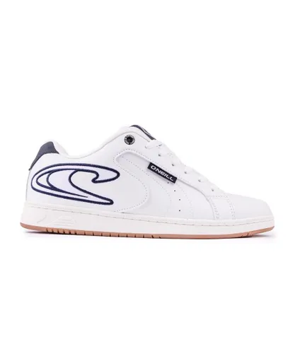O'Neill Mens Point Dome Low Trainers - White