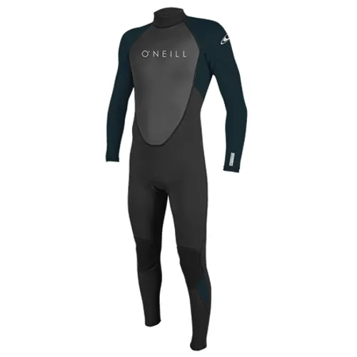 O'Neill Reactor-2 3/2mm Back Zip Wetsuit - Black & Abyss
