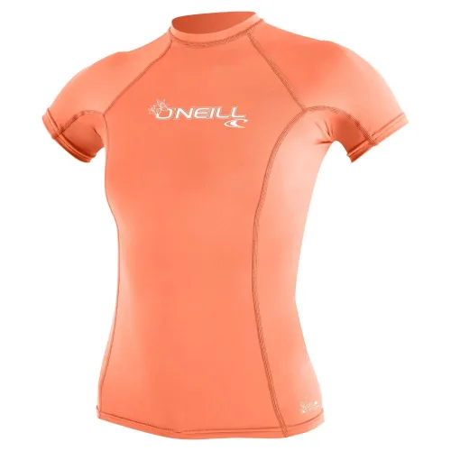 O'Neill Wetsuits Women's Basic Skins Short Sleeve Sun Shirt