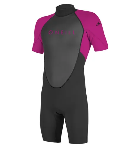 O'Neill Youth Reactor II 2mm Back Zip Spring Wetsuit - Berry