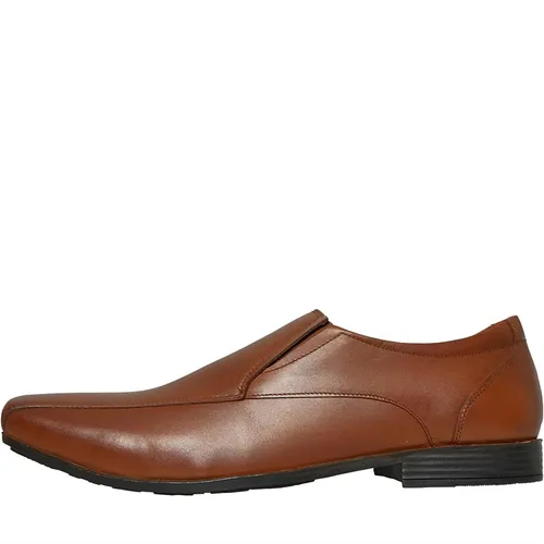 Onfire Mens Leather Slip On Shoes Tan