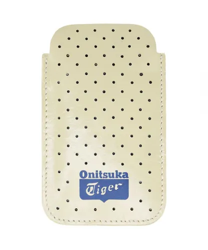 Onitsuka Tiger Cream Leather iPhone 5 Pouch Sleeve Case 113939 0397 - One Size