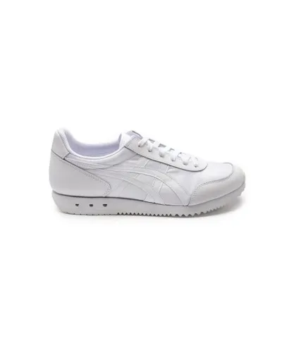 Onitsuka Tiger Mens New York Trainers - White Leather