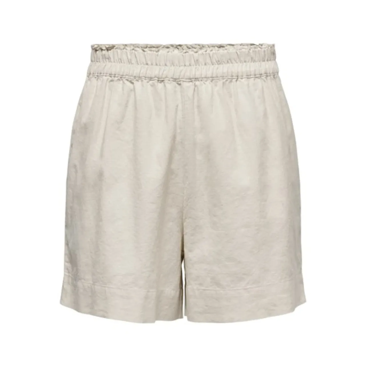 Only , 15259587 Fabric Shorts ,Beige female, Sizes: