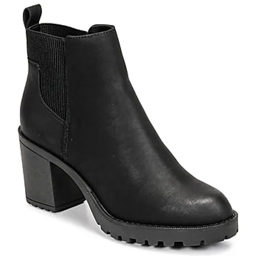 Only  BARBARA HEELED BOOTIE  women's Low Ankle Boots in Black