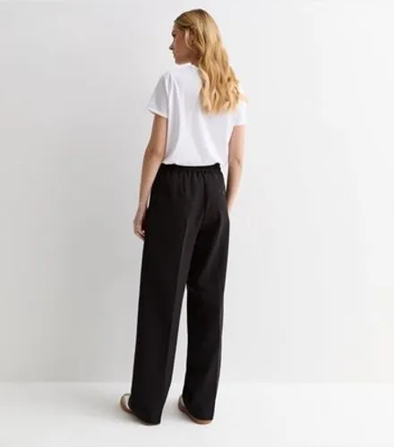 ONLY Black Wide Leg Trousers New Look