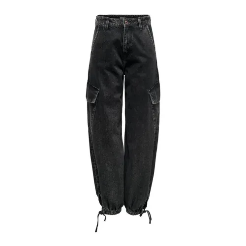 Only , Black Womens Jeans ,Black female, Sizes: