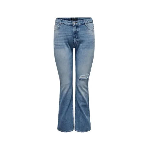 Only Carmakoma , Classic Denim Jeans ,Blue female, Sizes: