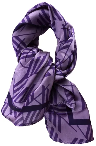 Only Cherie Leafs Mini Satin Scarf