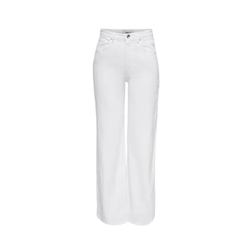 Only , Classic Denim Jeans ,White female, Sizes: