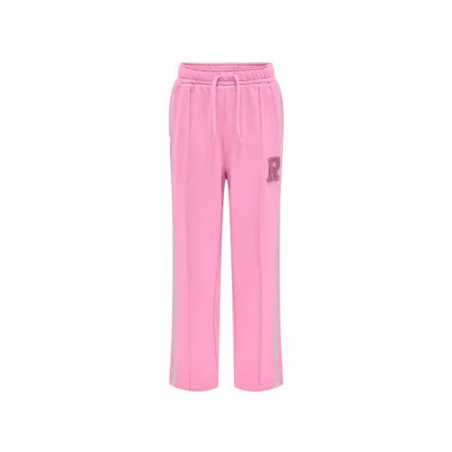 Only , Comfy and Versatile Sweatpants ,Pink female, Sizes: