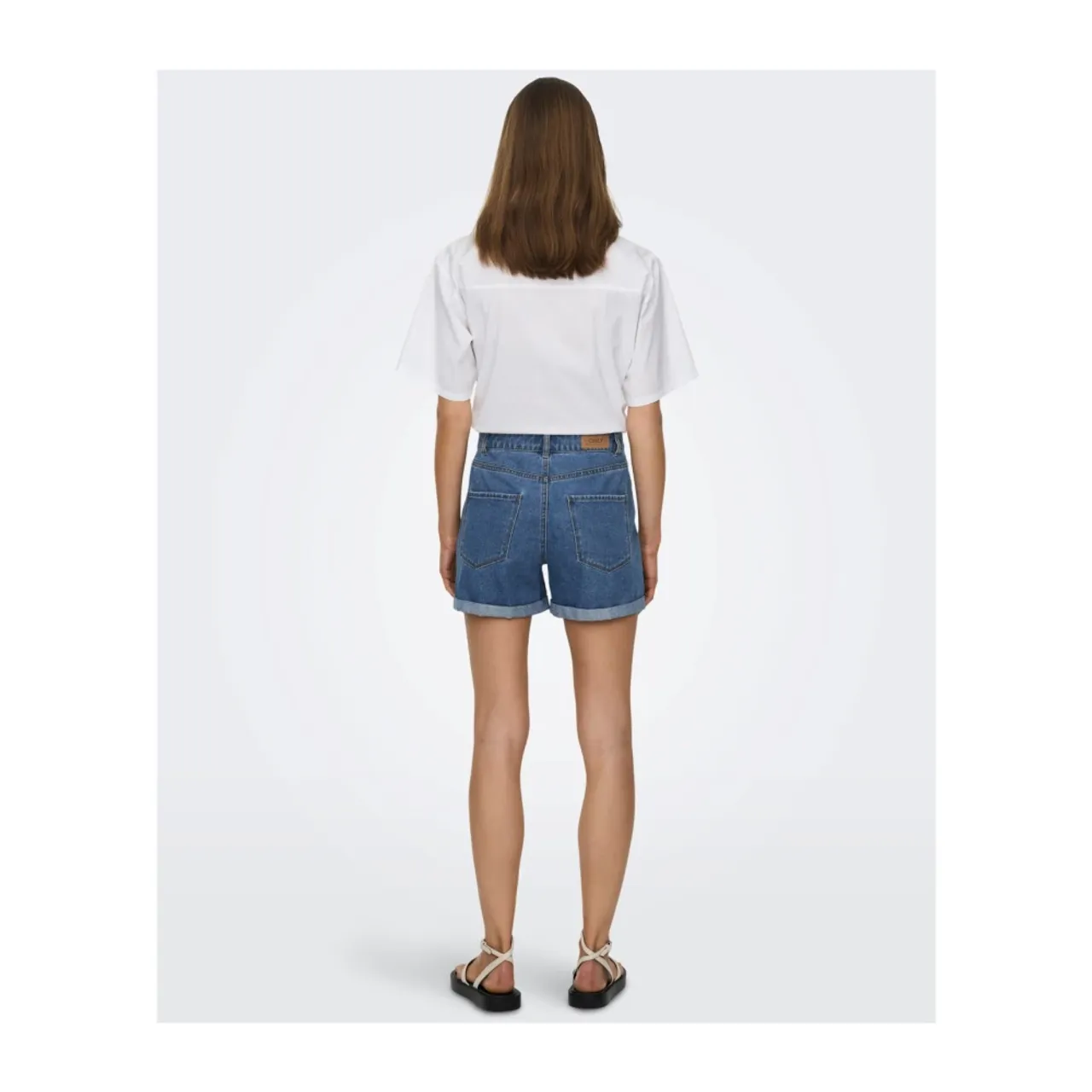 Only , Denim Shorts ,Blue female, Sizes: