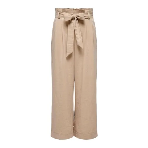 Only , Front Pocket Trousers ,Beige female, Sizes: