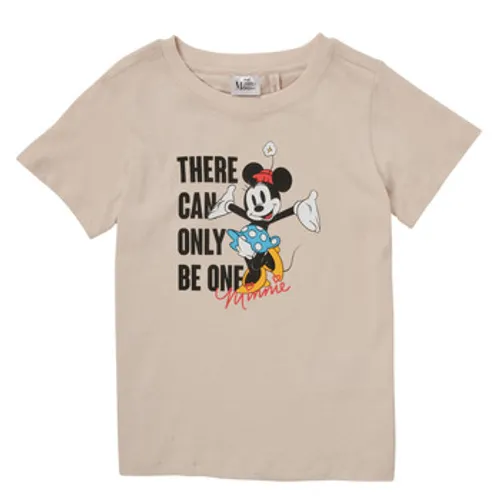 Only  KONMICKEY LIFE  girls's Children's T shirt in Pink