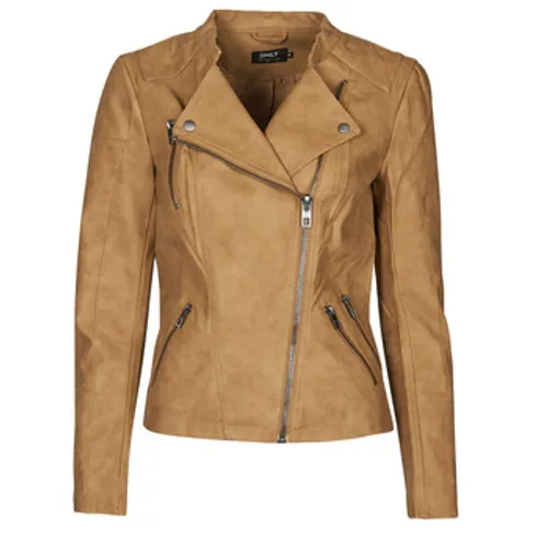 Only  ONLAVA  women's Leather jacket in Brown