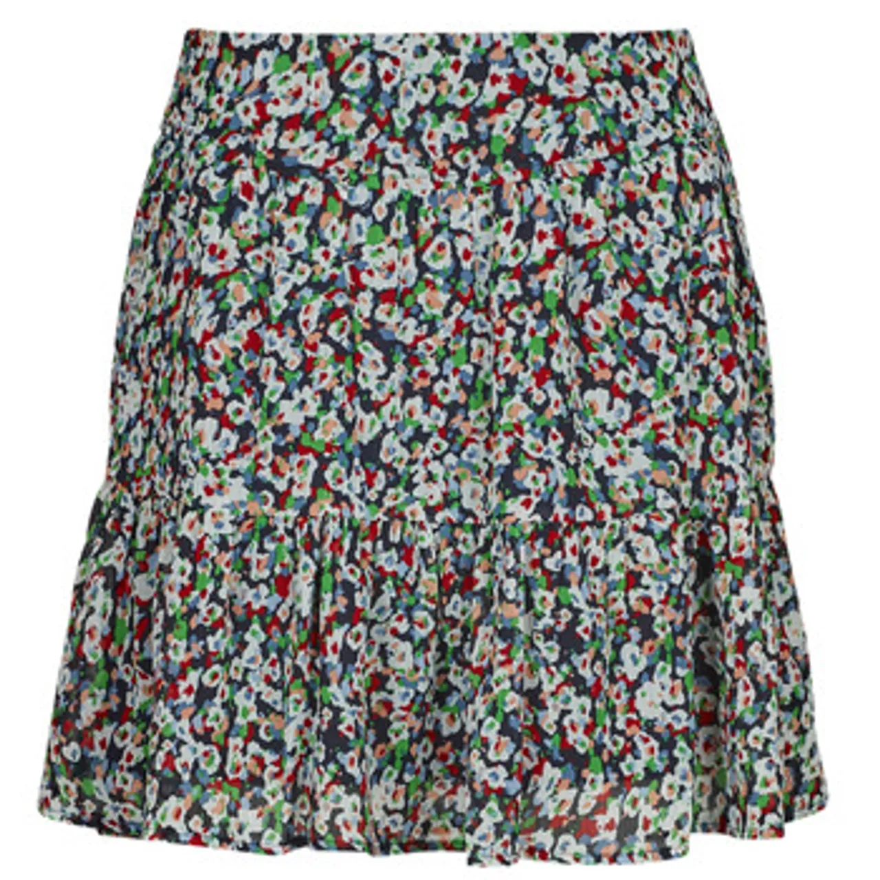 Only  ONLDANIELLE FR FLOWY LUREX SKIRT PTM  women's Skirt in Multicolour