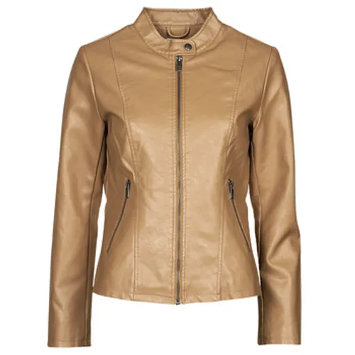 Only  ONLMELISA  women's Leather jacket in Brown