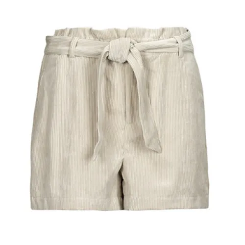 Only  ONLVIOLA HW PB BELT CORD SHORTS TLR  women's Shorts in Beige