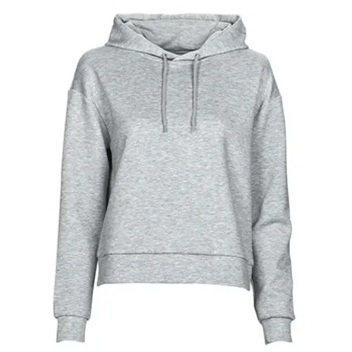 Only Play  ONPLOUNGE LS HOOD SWEAT  women's Sweatshirt in Grey