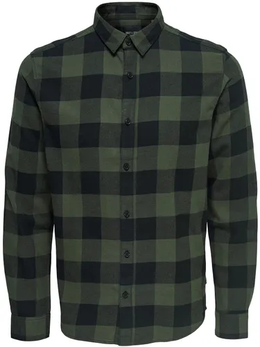Only & Sons Gudmund Life Checked Long Sleeve Shirt 2XL