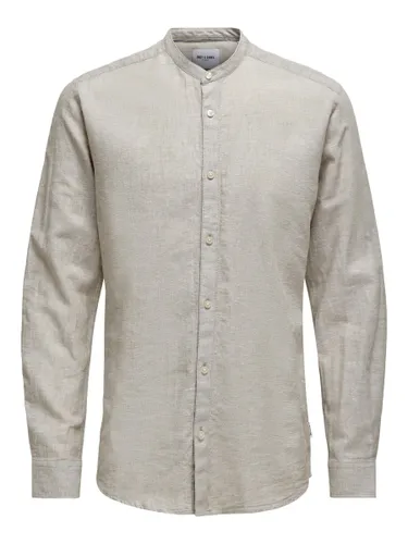 Only & Sons Mao Collar Shirt Only & Sons Onscaiden