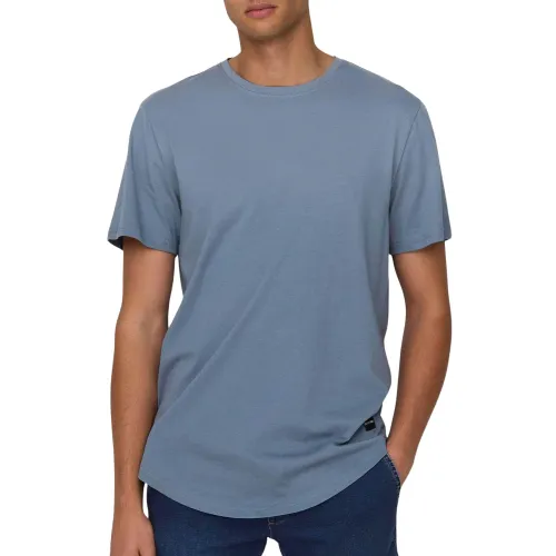 ONLY & SONS Men's Onsmatt Longy SS Tee Noos T-Shirt