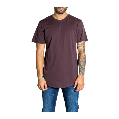 Only & Sons , Onsmatt Life Longy SS TEE Noos - 22002973 ,Red male, Sizes: