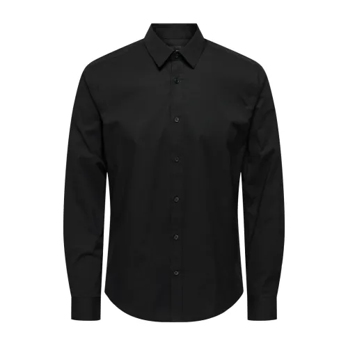 Only & Sons , Shirts ,Black male, Sizes: