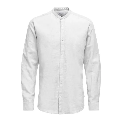 Only & Sons , Stylish Shirt for Men ,White male, Sizes: