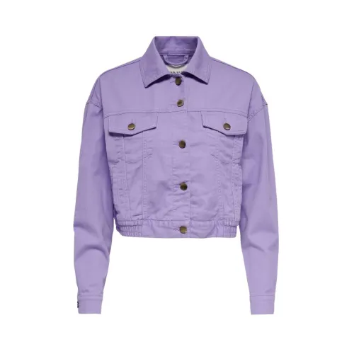 Only , Stylish Jacket ,Purple female, Sizes:
