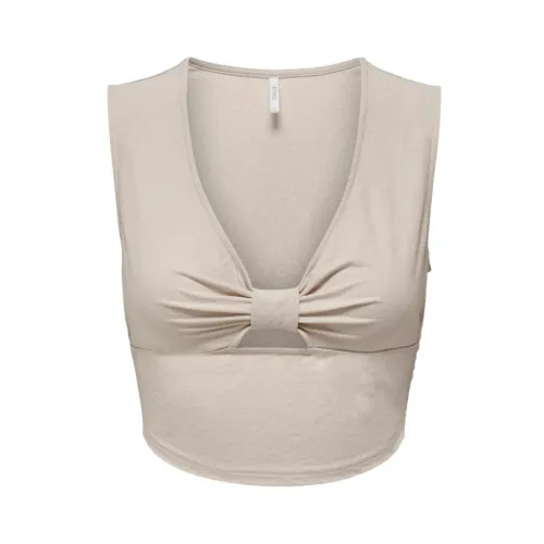 Only , Top Style Model ,Beige female, Sizes: