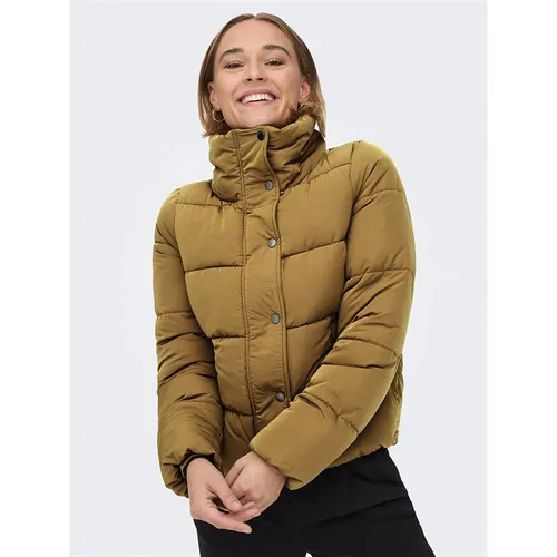 Only Womens Cool Puffer Jacket Toasted Coconut