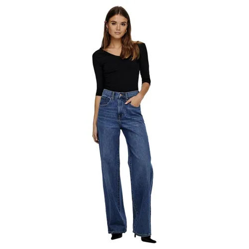 ONLY Women's ONLHOPE EX HW Wide DNM ADD465 NOOS Jeans