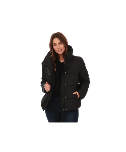 Only Womenss New Cool Puffer Jacket in Black