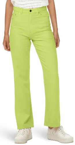 Only Yellow / Sunny Lime Xtra Highwaisted Trousers