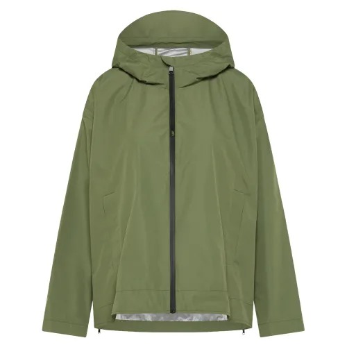 OOF Wear , Water Resistant Jackets ,Green female, Sizes: