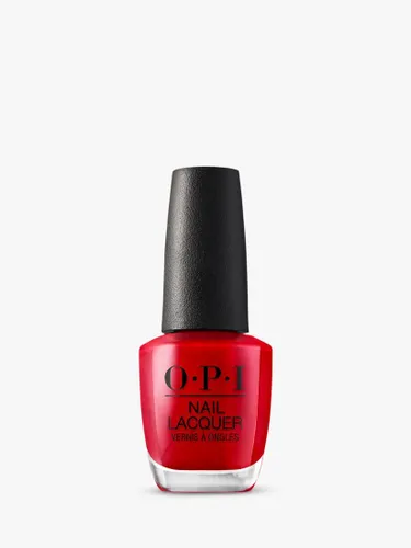 OPI Nail Lacquer - Big Apple Red - Unisex - Size: 15ml