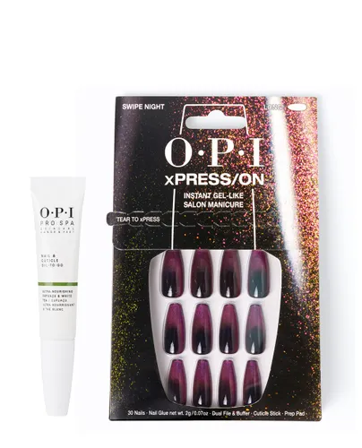 OPI xPRESS/ON Press On Nails & Cuticle Oil