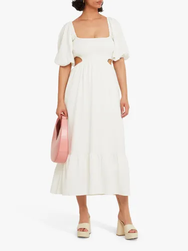 o.p.t Leighton Midi Dress, White - White - Female